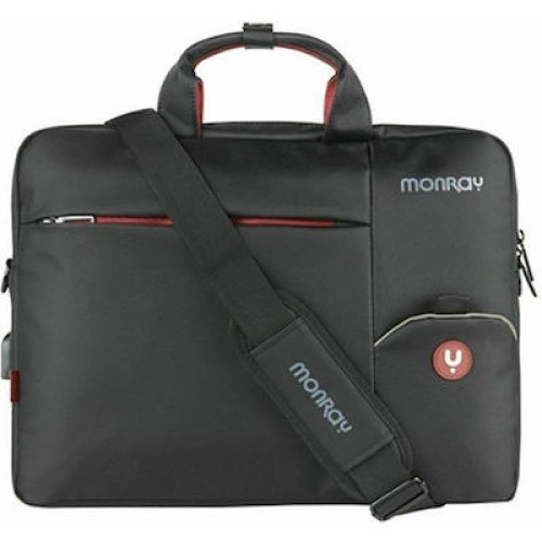 ΤΣΑΝΤΑ ΦΟΡΗΤΟΥ ΗΛΕΚΤΡΟΝΙΚΟΥ ΥΠΟΛΟΓΙΣΤΗ NGS MONRAY HANGAR BLACK (8435430619508)